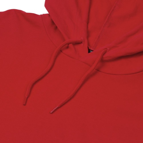 Толстовка с капюшоном унисекс Hoodie, красная фото 4
