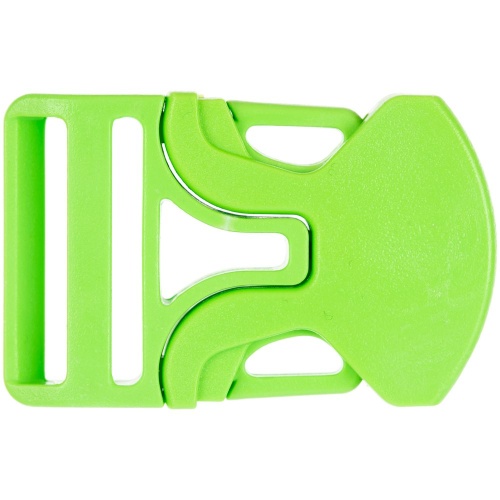 Застежка-пряжка односторонняя Triden, зеленый неон