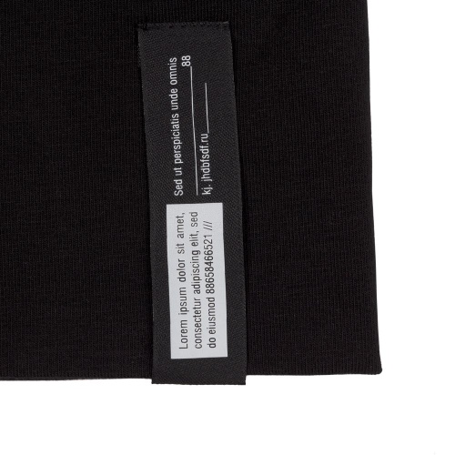 Лейбл тканевый Epsilon, S, черный фото 8 Лейбл тканевый Epsilon, S, черный фото 8