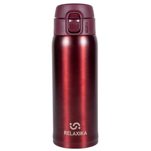 Термокружка Relaxika, бордовая Термокружка Relaxika, бордовая