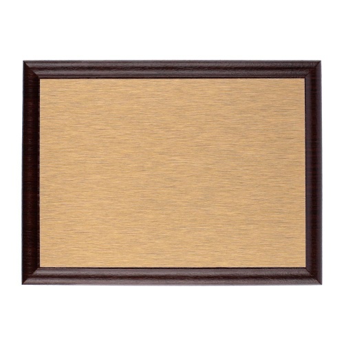 Плакетка Plaque, малая, вишня с золотистой пластиной Плакетка Plaque, малая, вишня с золотистой пластиной