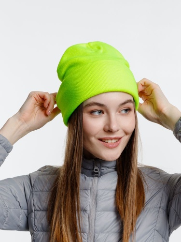 Шапка Urban Flow, салатовый неон фото 5