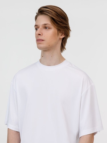 Футболка из бифлекса Morfiss, белая фото 4 Футболка из бифлекса Morfiss, белая фото 4