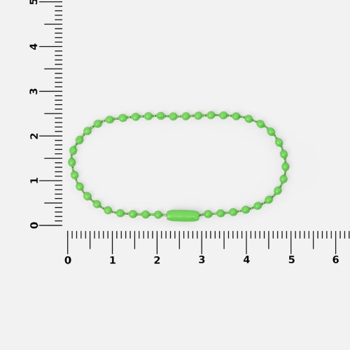 Цепочка для крепления Sharic, зеленый неон фото 2