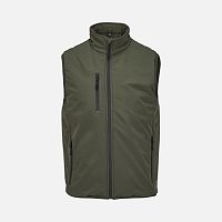 Жилет софтшелл унисекс Falcon BW, темный хаки