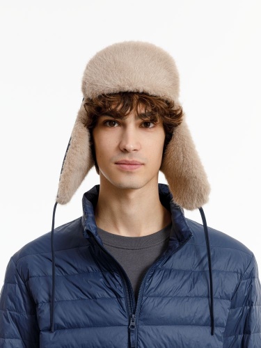 Шапка-ушанка Wasa, темно-синяя фото 3 Шапка-ушанка Wasa, темно-синяя фото 3