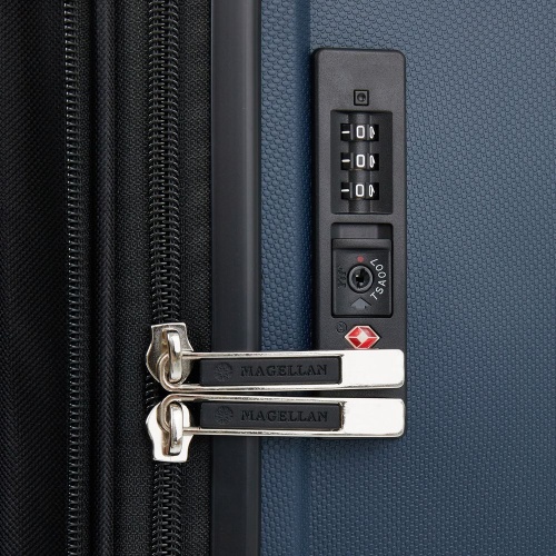 Чемодан Santiago L, темно-синий фото 3 Чемодан Santiago L, темно-синий фото 3