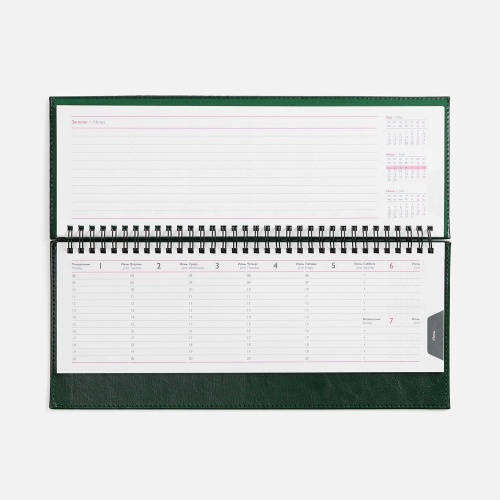 Планинг Faro, датированный, зеленый фото 3 Планинг Faro, датированный, зеленый фото 3