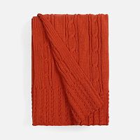 Плед Remitti, оранжевый (морковь)