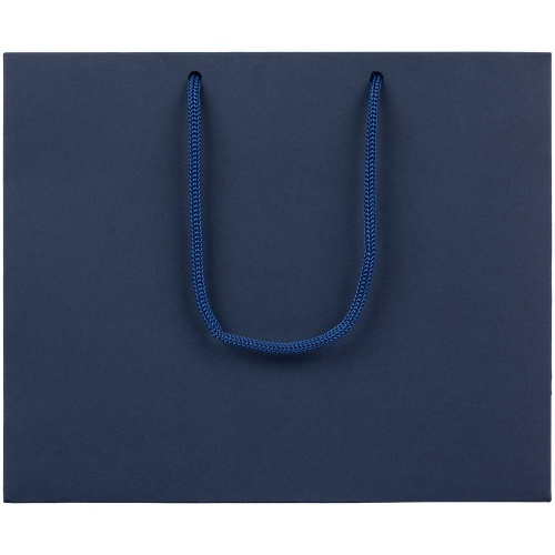 Пакет бумажный Ample Plus S, синий фото 2