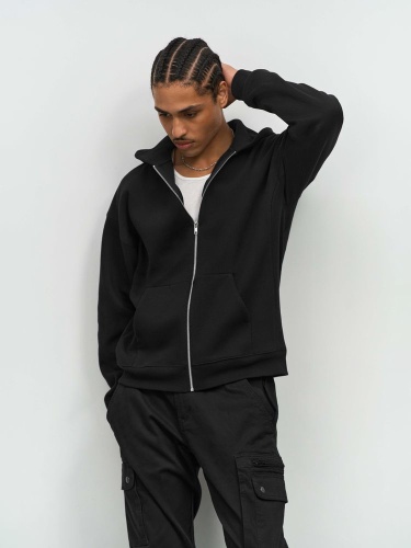 Толстовка унисекс на молнии Jelo, серый меланж фото 6