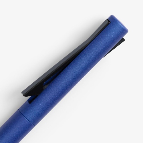 Ручка шариковая Snap, синяя металлик фото 4