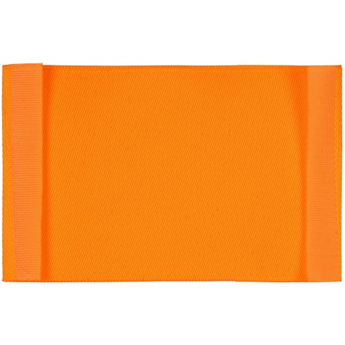 Лейбл тканевый Epsilon, XL, оранжевый неон фото 2 Лейбл тканевый Epsilon, XL, оранжевый неон фото 2