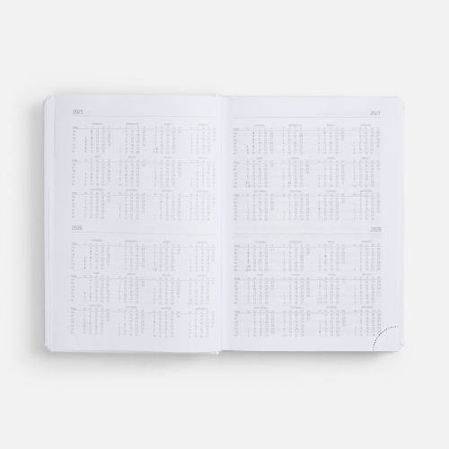 Ежедневник Nebraska, недатированный, белый фото 4 Ежедневник Nebraska, недатированный, белый фото 4