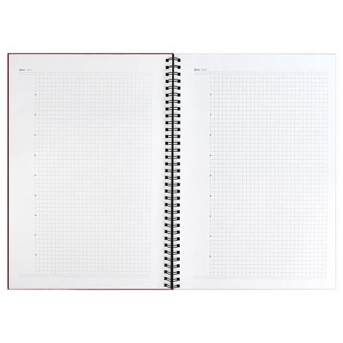 Ежедневник Notera Maxi, недатированный, красный фото 3