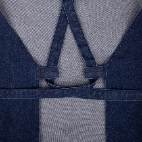 Фартук джинсовый E2, синий фото 5