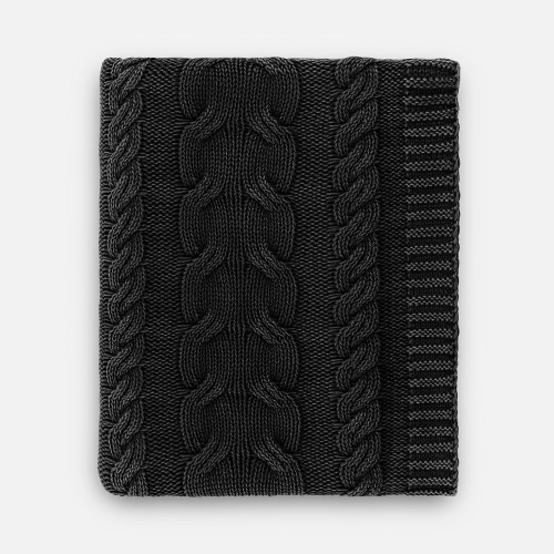 Плед Hygge, темно-серый фото 2