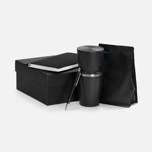 Набор Kroom Coffee, черный Набор Kroom Coffee, черный