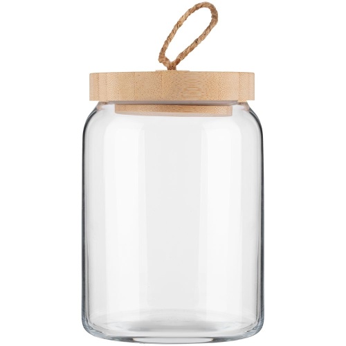 Банка с бамбуковой крышкой Woody M фото 3 Банка с бамбуковой крышкой Woody M фото 3