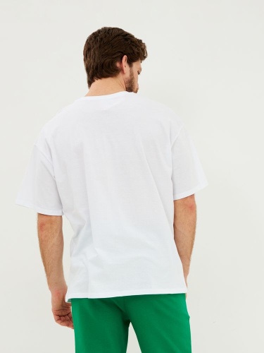 Футболка Oversize Premium, белая фото 7