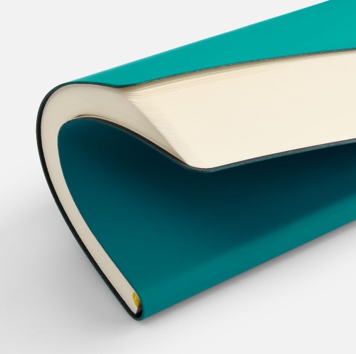 Ежедневник Flex Shall New, недатированный, бирюзовый фото 3