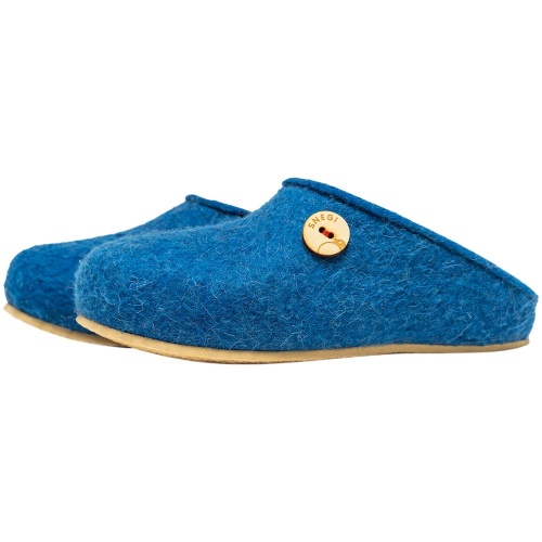 Домашние валенки Step, синие (василек) фото 2 Домашние валенки Step, синие (василек) фото 2