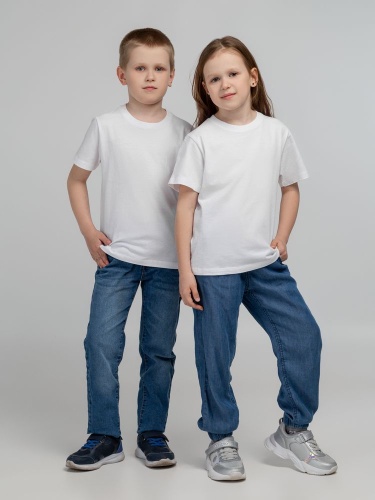 Футболка детская Regent Kids 150, белая фото 8