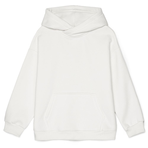 Худи детское оверсайз Junipero, молочное (белое) Худи детское оверсайз Junipero, молочное (белое)