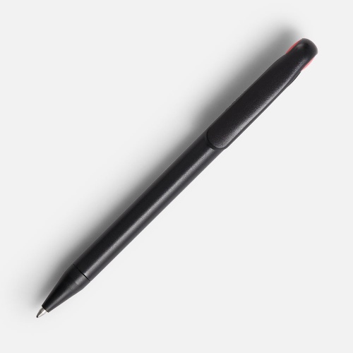 Ручка шариковая Prodir DS1 TMM Dot, черная с красным фото 3