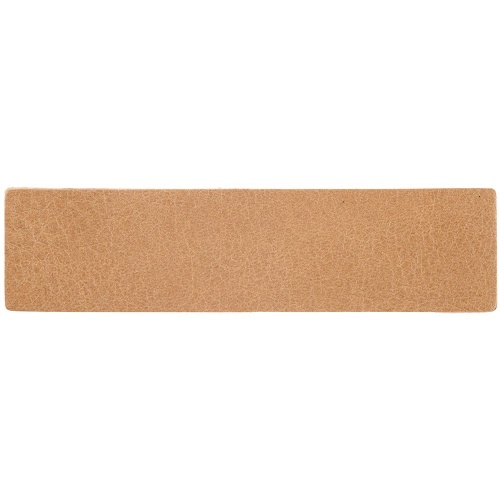 Лейбл кожаный Pasek, бежевый Лейбл кожаный Pasek, бежевый