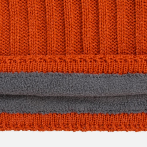 Снуд ComFleece, темно-оранжевый (кирпичный) фото 4 Снуд ComFleece, темно-оранжевый (кирпичный) фото 4