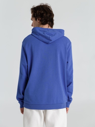 Толстовка с капюшоном унисекс Hoodie, ярко-синий меланж фото 12