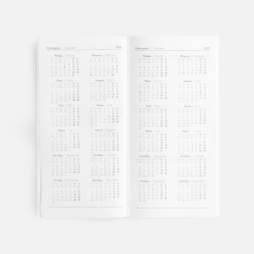 Еженедельник Baza, датированный, красный фото 4