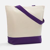 Холщовая сумка Shopaholic, фиолетовая