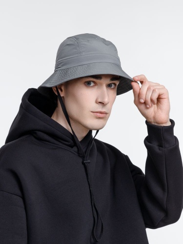 Панама Ben Mac, серая фото 4