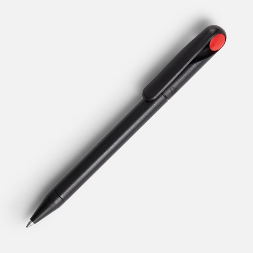 Ручка шариковая Prodir DS1 TMM Dot, черная с красным фото 2