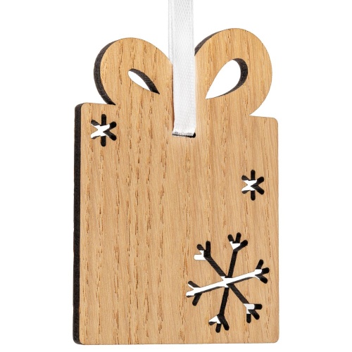 Деревянная подвеска Christmate, подарок Деревянная подвеска Christmate, подарок
