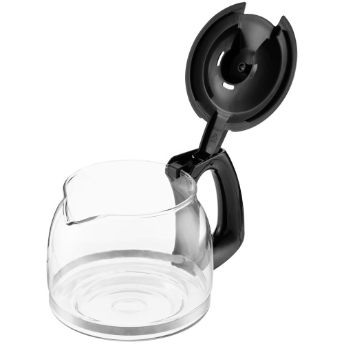 Электрическая кофеварка DayDriver, черно-серебристая фото 4