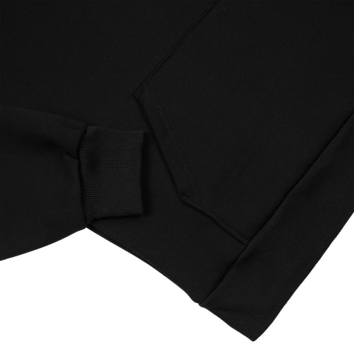 Худи оверсайз унисекс Go Easy, черное фото 2