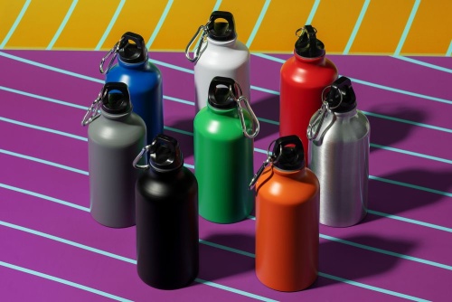 Бутылка для воды Funrun 400, черная фото 3 Бутылка для воды Funrun 400, черная фото 3