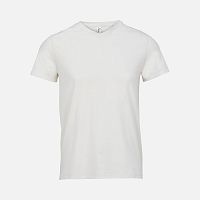 Футболка унисекс Regent с V-образным вырезом, молочно-белая