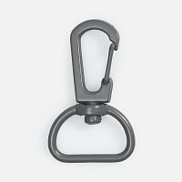 Застежка-карабин Snap Hook, M, серая