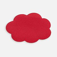 Наклейка тканевая Lunga Calum, L, красная