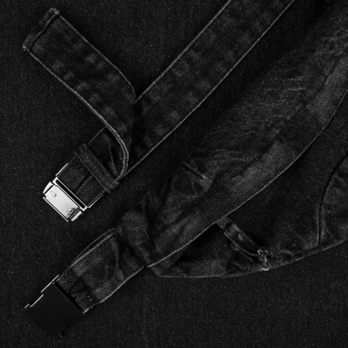 Поясная сумка W6, черная фото 3