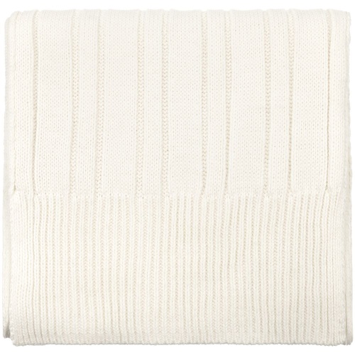 Шарф Knit Beat, белый (молочный) фото 2 Шарф Knit Beat, белый (молочный) фото 2