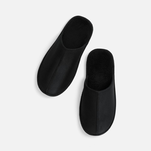 Тапочки домашние Norridge, черные фото 2