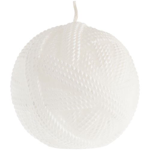 Свеча Kniteam, клубок, белый Свеча Kniteam, клубок, белый