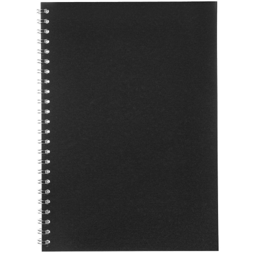 Блокнот Salvador в клетку, черный Блокнот Salvador в клетку, черный