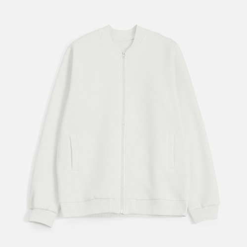 Бомбер унисекс Estado, молочно-белый фото 2