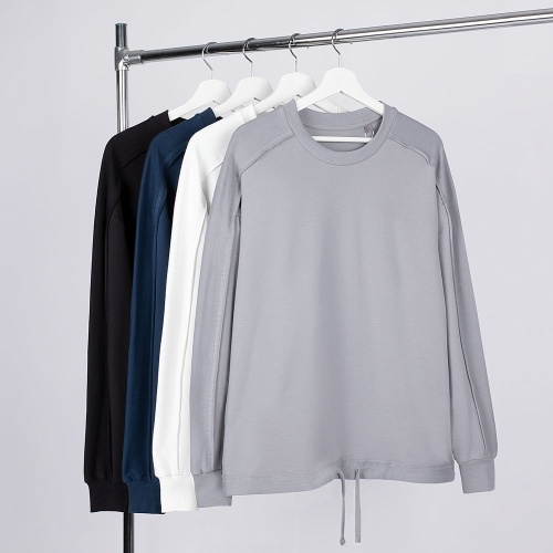 Свитшот унисекс Vozduh, темно-синий фото 3